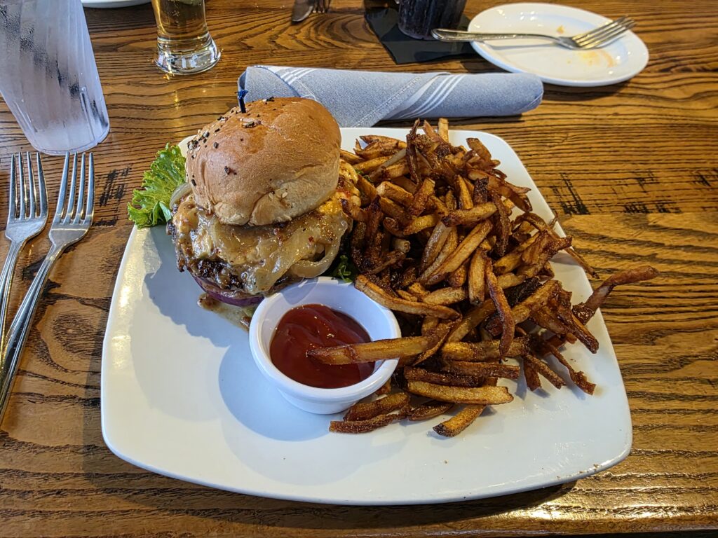 Pimento Cheese Burger - Local Goat Pigeon Forge TN