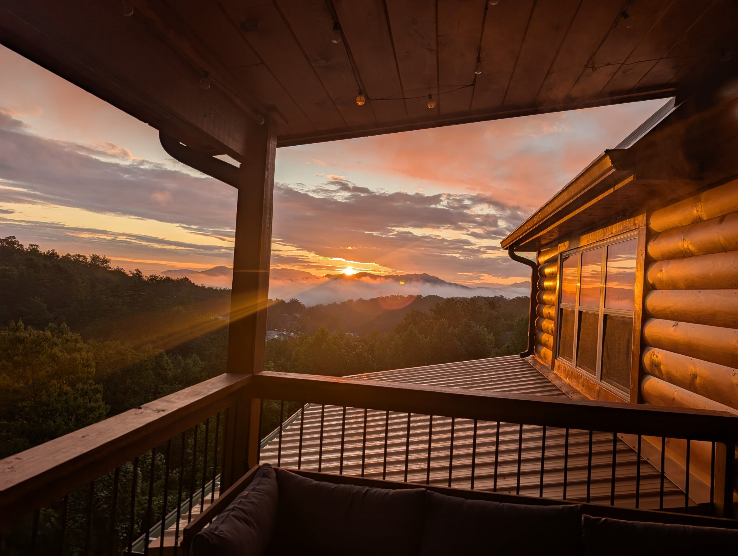Sunrise at Views from the Mountain Tops
